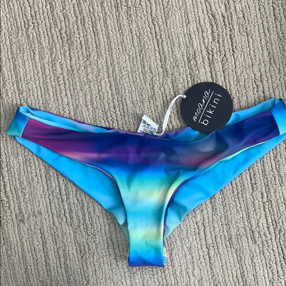 MOANA BIKINI RAINBOW FISH PRINT